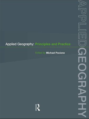 cover image of Applied Geography